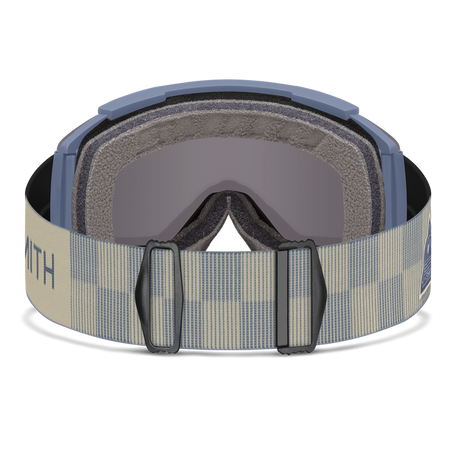 Smith Squad XL Goggles Granite Blue + ChromaPop™ Sun Platinum Mirror Lens