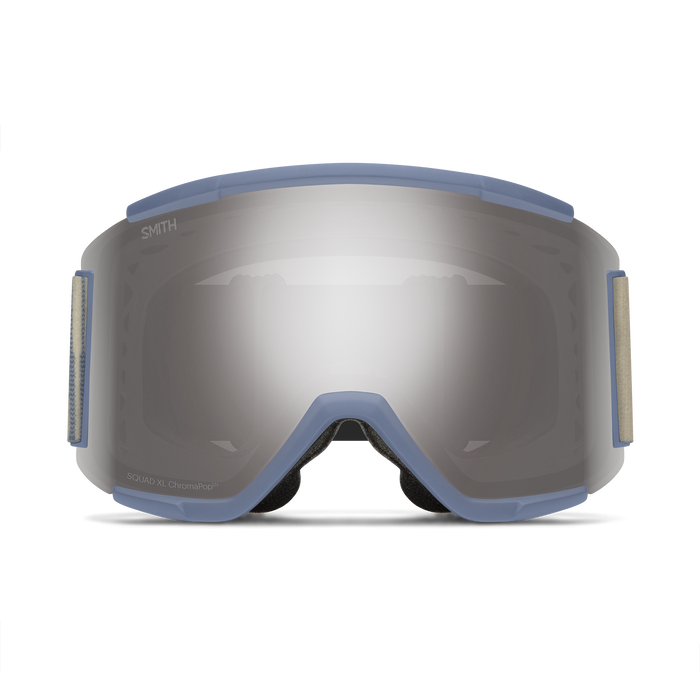 Smith Squad XL Goggles Granite Blue + ChromaPop™ Sun Platinum Mirror Lens