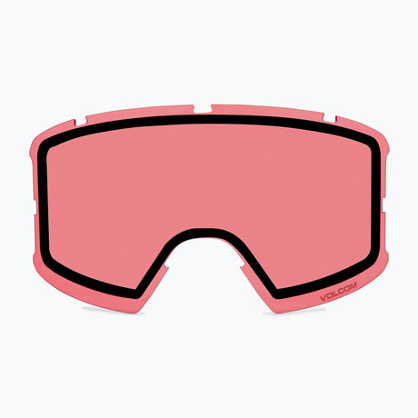 Volcom Garden 2 Snowboard Goggles - Crimson/Red Chrome + Bonus Rose Lens