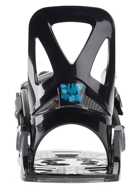 Burton Kids Grom Disc Snowboard Bindings 2024 - Black