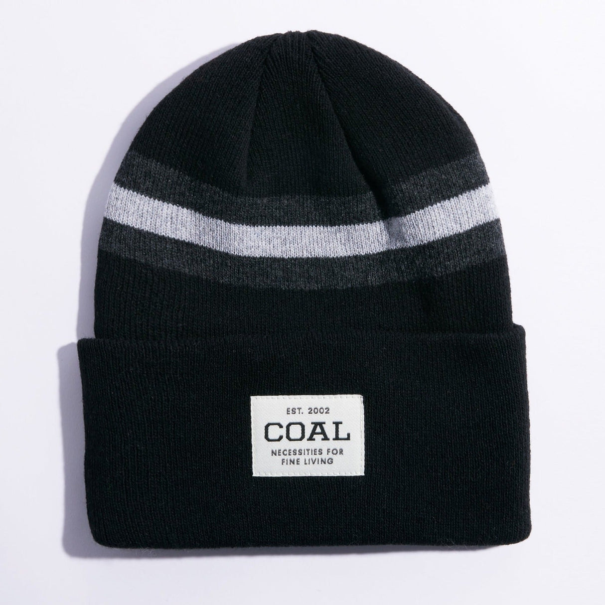 Coal Recycled Wool Uniform Knit Cuff Beanie - Stripe