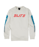 Burton 1987 Elite Crew Sweatshirt 2023 - Stout White