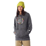 Santa Cruz Whimsical Dot Pullover Hoodie - Mineral Black