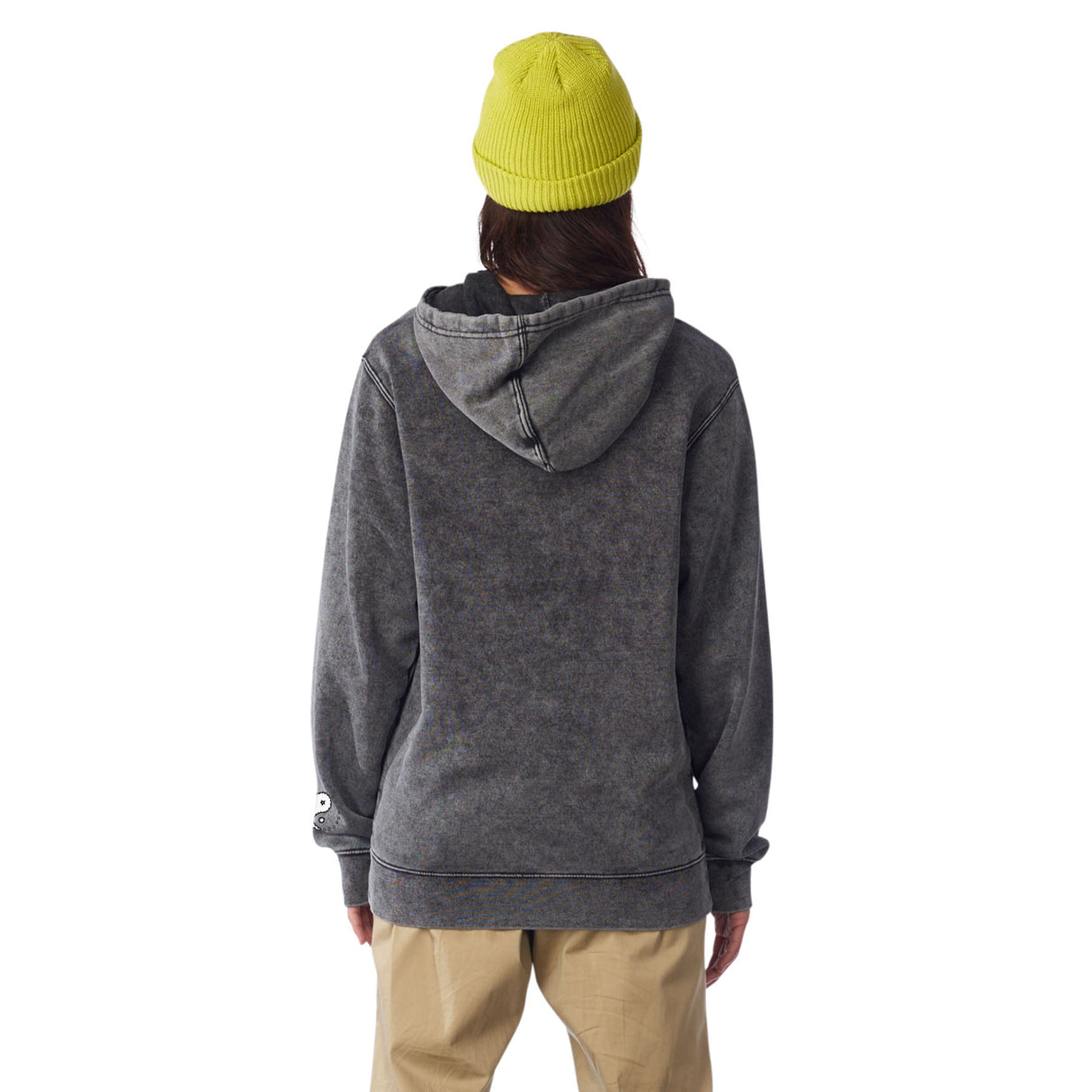 Santa Cruz Whimsical Dot Pullover Hoodie - Mineral Black