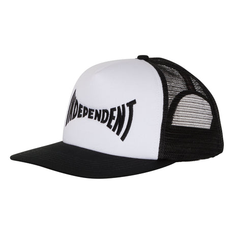 Span Trucker Hat White/Black Independent