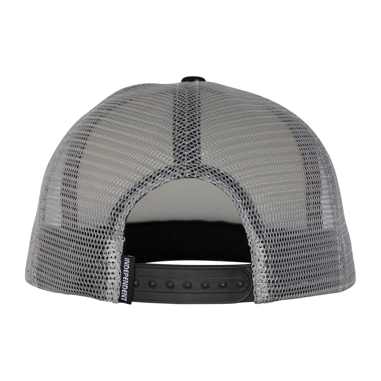 Independent BTG Summit Printed Mesh Trucker High Profile Unisex Hat - Black/Grey