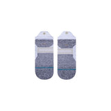 Stance Performance Light Run Tab Socks - White