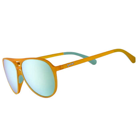 Goodr Cheesy Flight Attendant Mach G Sunglasses