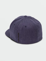 Volcom Full Stone Heather XFit Hat - Navy Heather