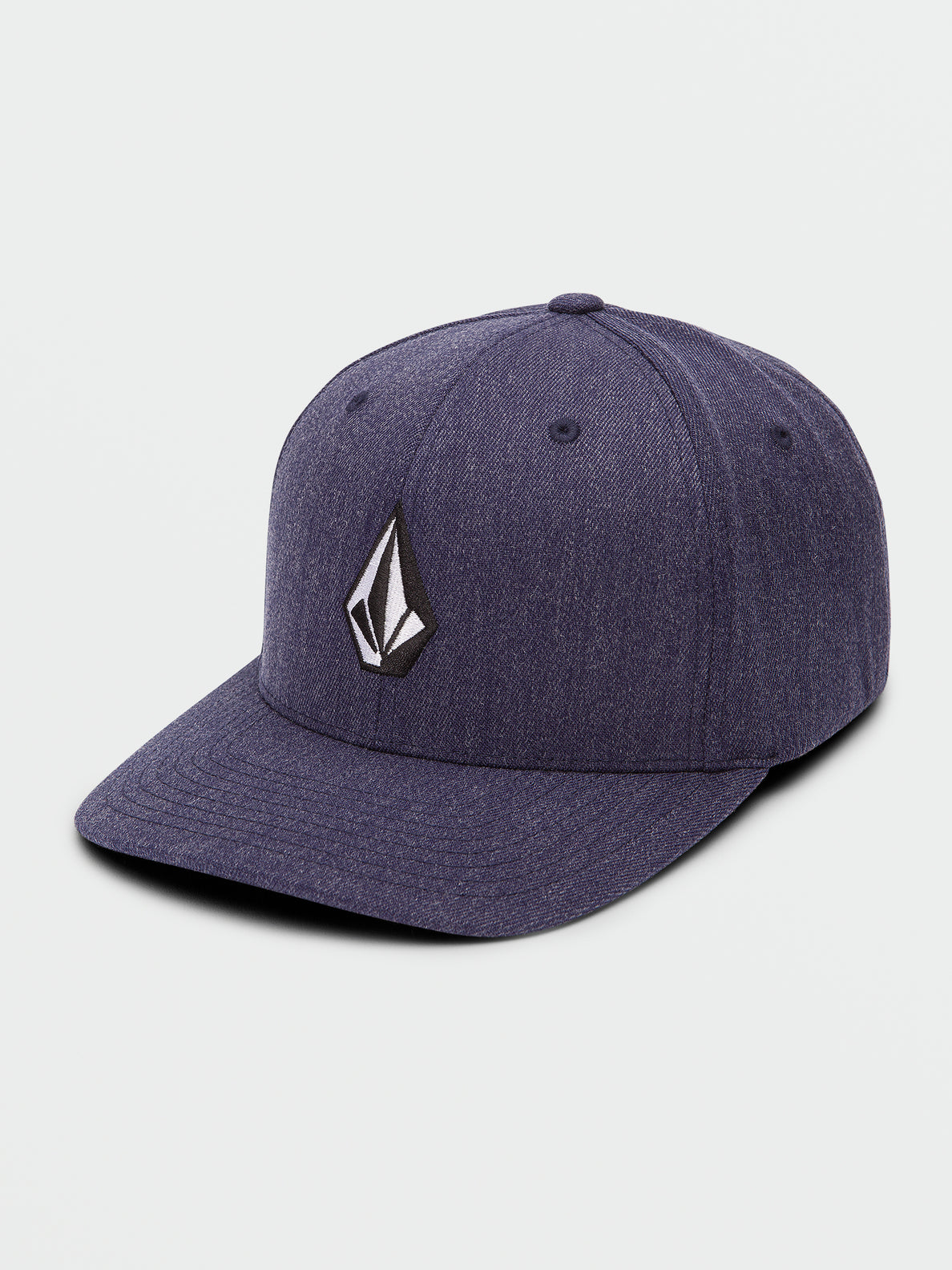 Volcom Full Stone Heather XFit Hat - Navy Heather