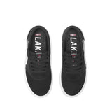 Lakai Griffin Kids Skate Shoes - Black/White Suede