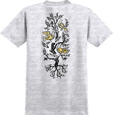 Real Skateboards Peace Tree T-shirt - Ash Gray