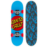 Santa Cruz Classic Dot Super Micro Skateboard Complete - 7.25 Blue