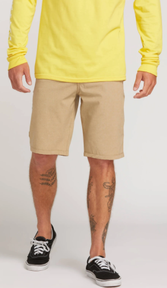 Volcom Frickin Surf & Turf Shorts - Khaki