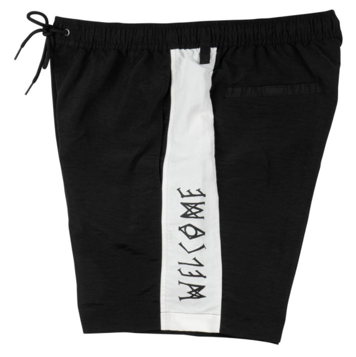 Welcome Solstice Woven Nylon Short - Black