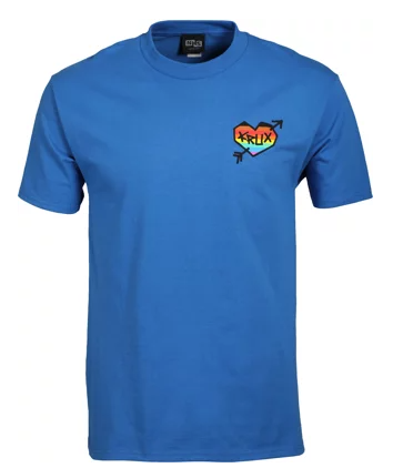 Krux Trucks  Rainbow Tee Royal