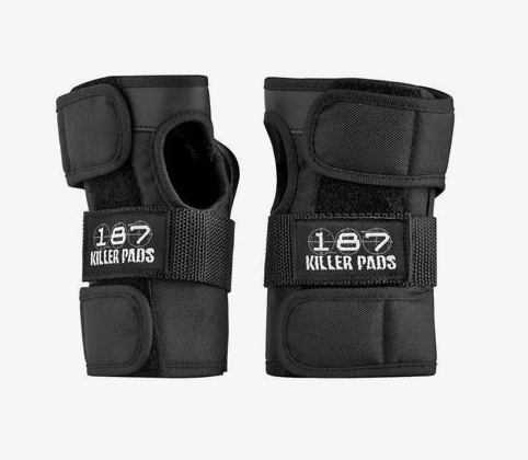 187 Killer Pads Wrist Guards - Black