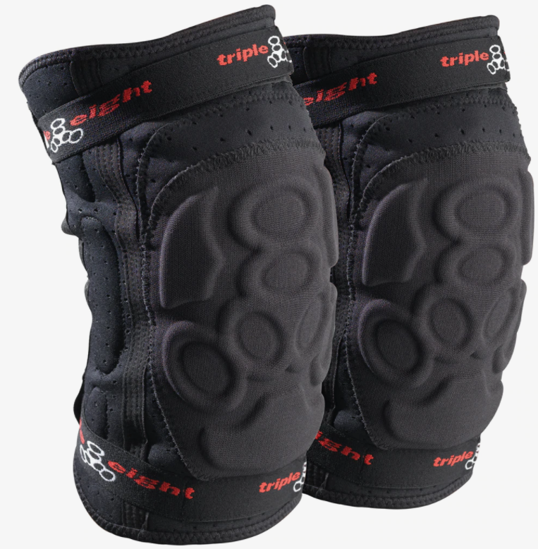 Triple 8 Exoskin Knee Pads - Black