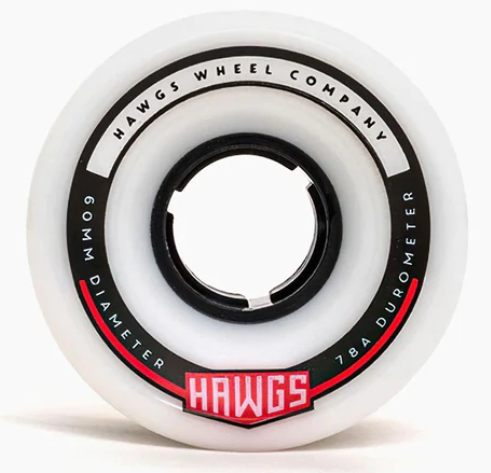 Hawgs Chubby 60mm Wheels White