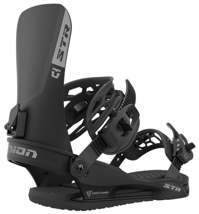 Union Men's STR Snowboard Bindings - 2023 Black