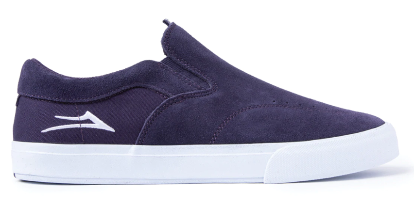 Lakai Owen Vlk Skate Shoes - Grape/Suede