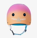 Triple 8 Certified Sweatsaver Skateboard Helmet - Sunset