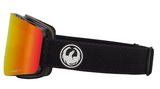 Dragon R1 Goggles Split Red With Bonus Lens