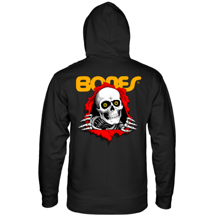 Powell Peralta Ripper Hooded Sweatshirt - Black