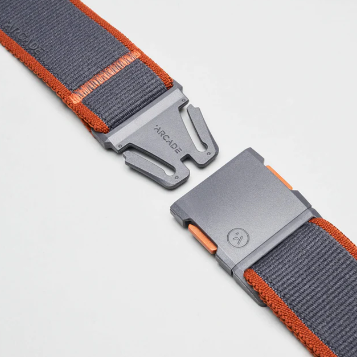 Arcade Carto Adventure Belt New A2 Buckle - Charcoal/Saddle