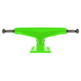 Tensor Trucks Alloy Safety Green Polished Skateboard Trucks