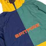 Spitfire Limited Classic 87 Quarter Zip Pullover Jacket - Green/Navy